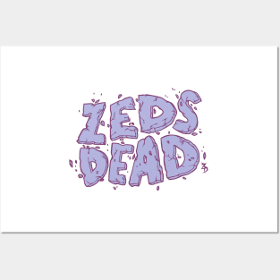 Zeds Dead Merch Zeds Dead Logo Posters and Art